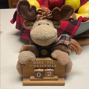 Festive Moose Countdown Calendar